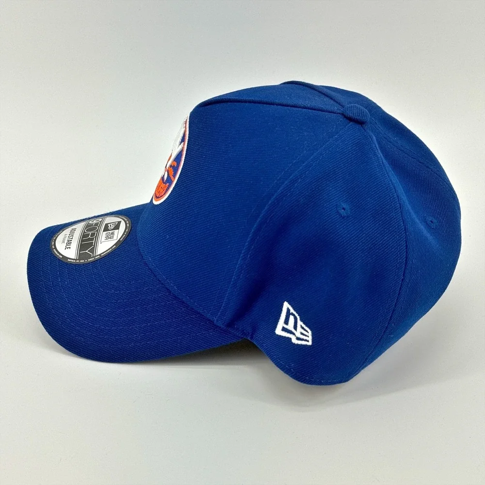 New York Islanders Hat New‎ Era NHL 9FORTY A-Frame Adjustable Cap Blue NEW